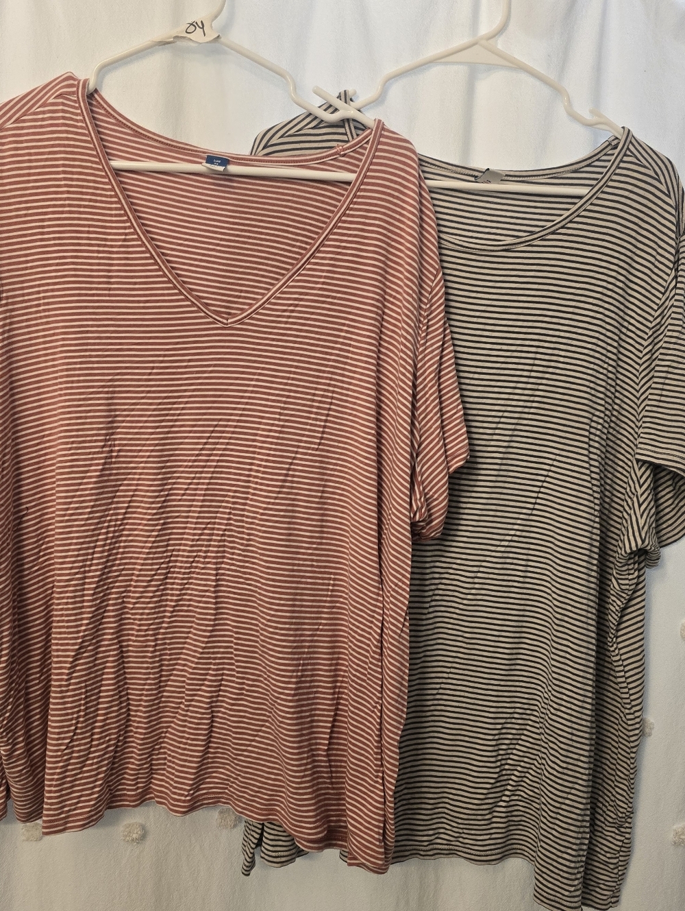 Old Navy Luxe Striped Women's Tops 3x Comes With Both